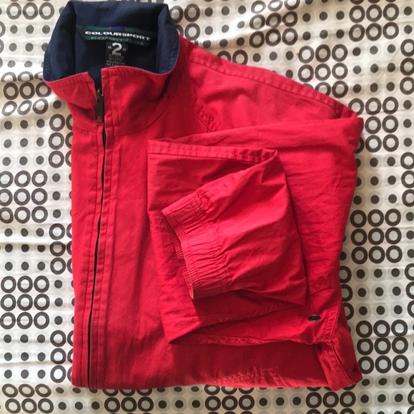 Vintage COLOURSPORT Red Jacket - Picture 2 of 3